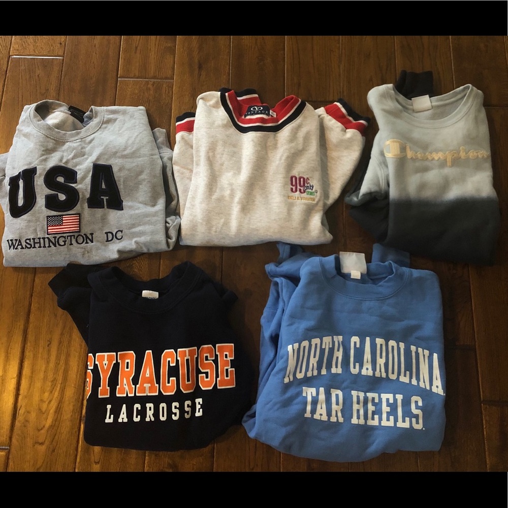 closet clean out part 3- sweatshirts!!